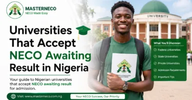 Universities That Accept NECO Awaiting Result in Nigeria