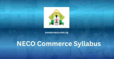 NECO Syllabus for Commerce