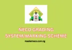 NECO Grading System