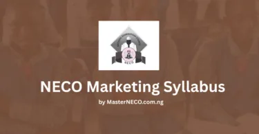 NECO Syllabus for Marketing