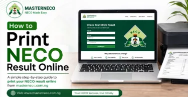 How to Print NECO Result Online