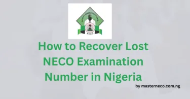 How to Recover Lost NECO Examination Number