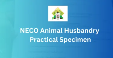 NECO Animal Husbandry Practical Specimen
