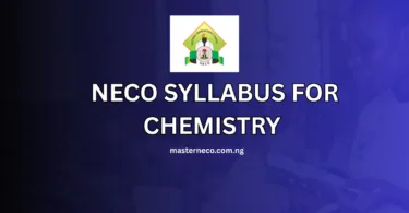 NECO Syllabus for Chemistry