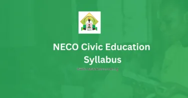 NECO Syllabus for Civic Education