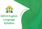 NECO Syllabus for English Language