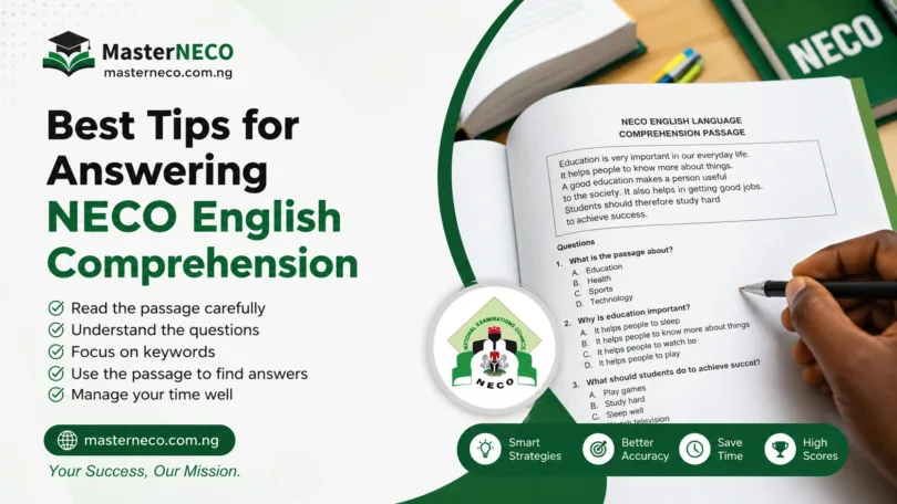 Tips for Answering NECO English Comprehension