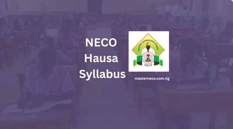 NECO Syllabus for Hausa