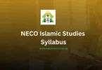 NECO Syllabus for Islamic Studies