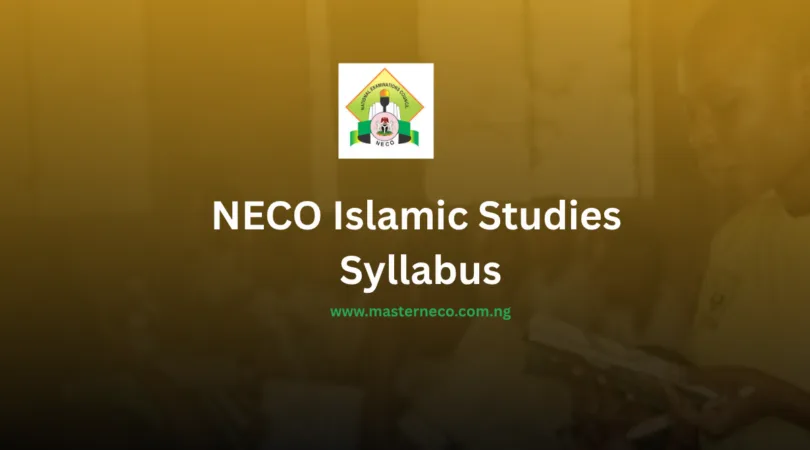 NECO Syllabus for Islamic Studies