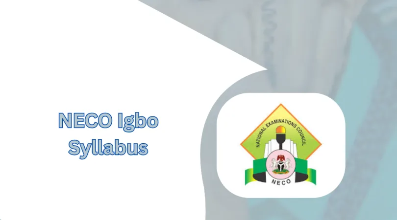 NECO Syllabus for Igbo