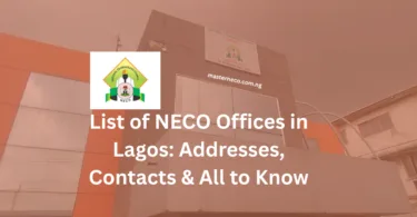 List of NECO Offices in Lagos State