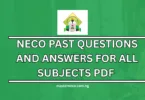 NECO Past Questions and Answers PDF