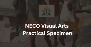 NECO Visual Arts Practical Specimen