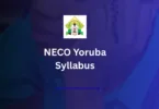 NECO Syllabus for Yoruba