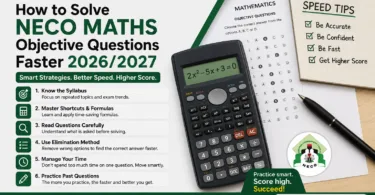 How to Solve NECO Maths Objective Questions
