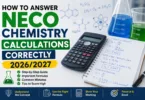 How to Answer NECO Chemistry Calculations Correctly