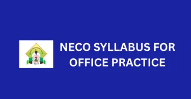 NECO Office Practice Syllabus